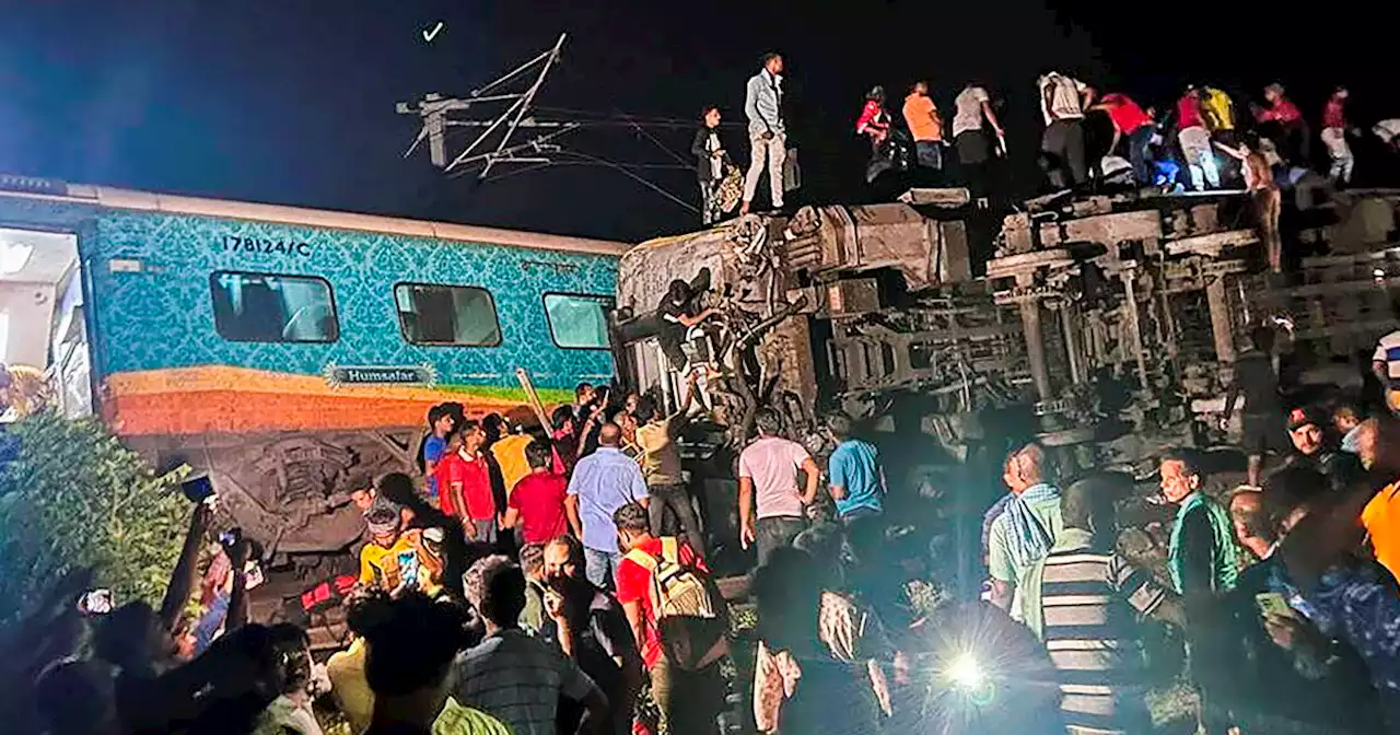 En Inde, une catastrophe ferroviaire fait au moins 50 morts et 500 blessés