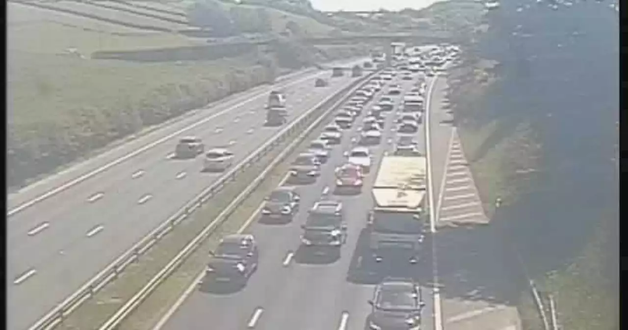 M6 junction closed after collision on major A road - live