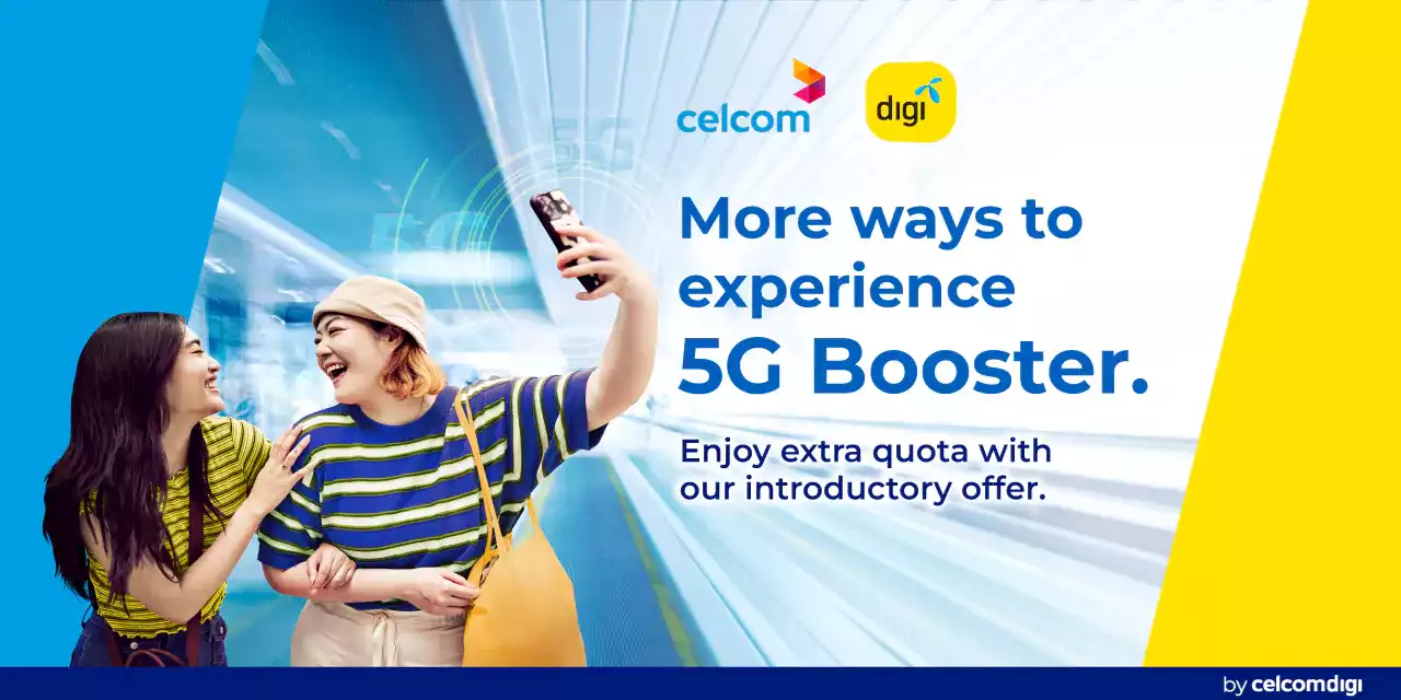 CelcomDigi Introduces 5G Boosters For Postpaid And Prepaid Users