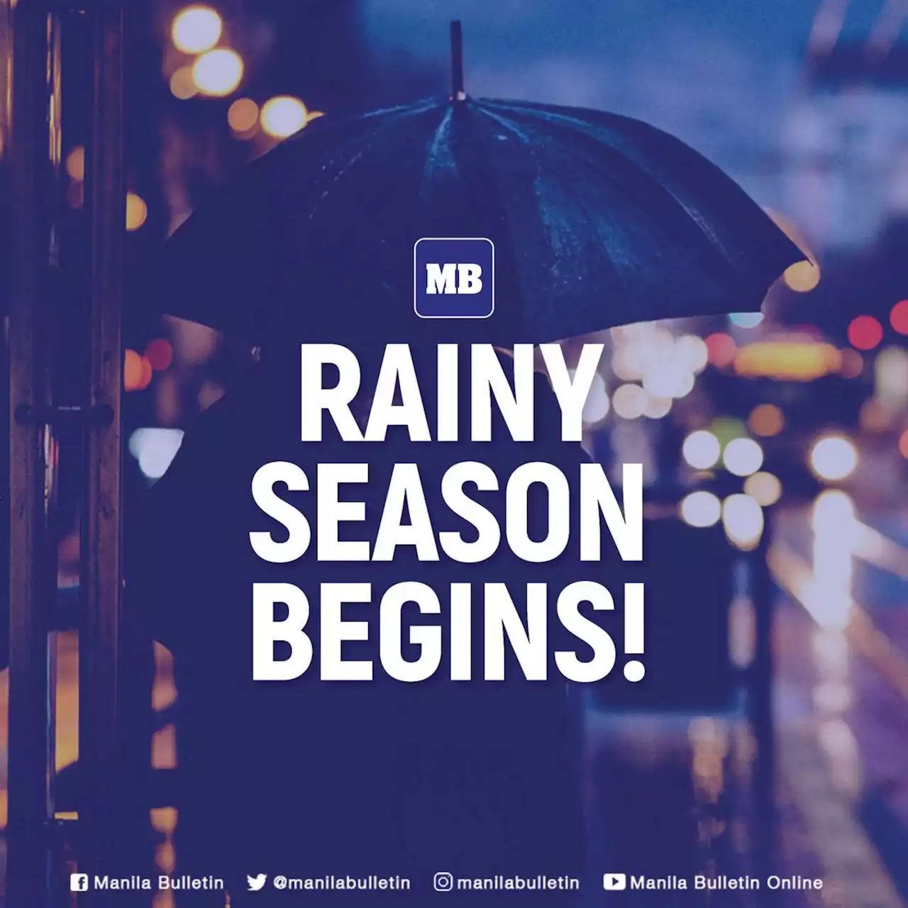 Rainy season begins