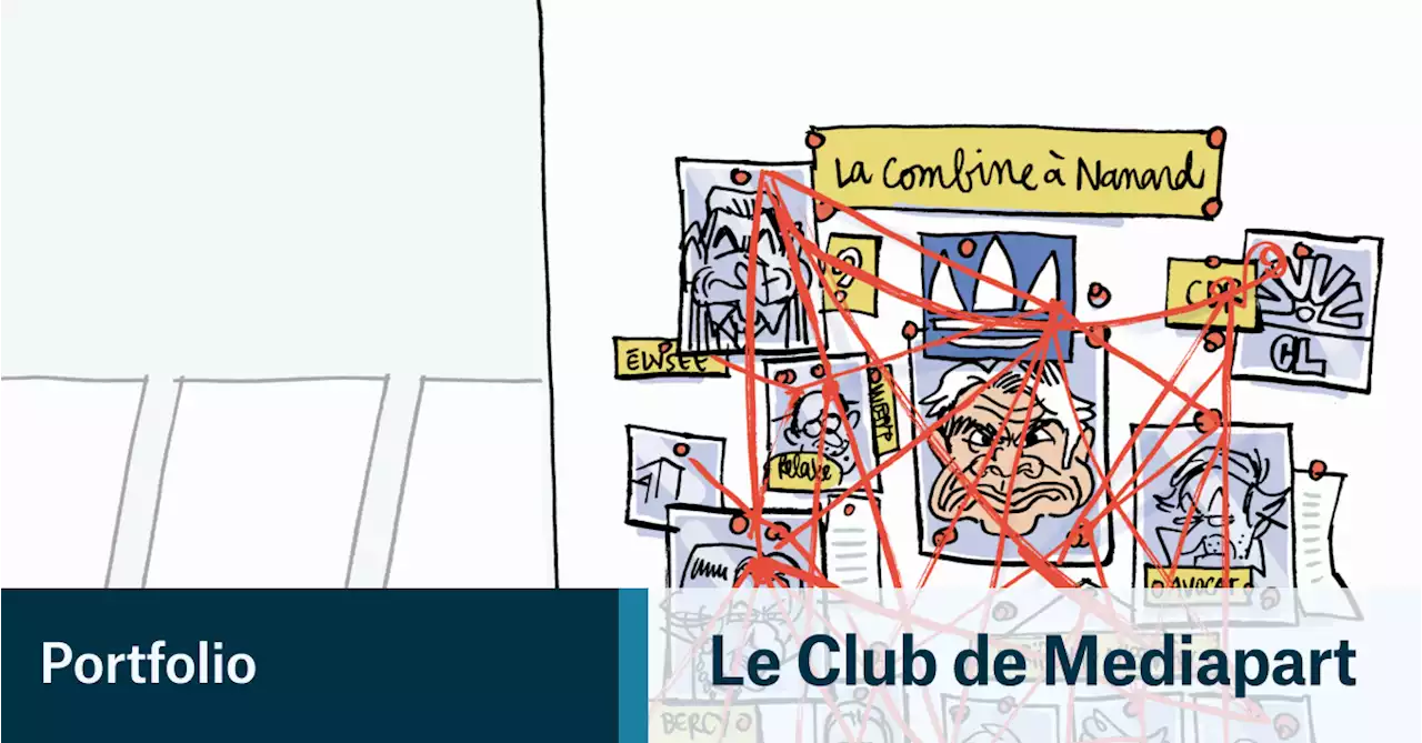 15 grandes enquêtes de Mediapart en dessins