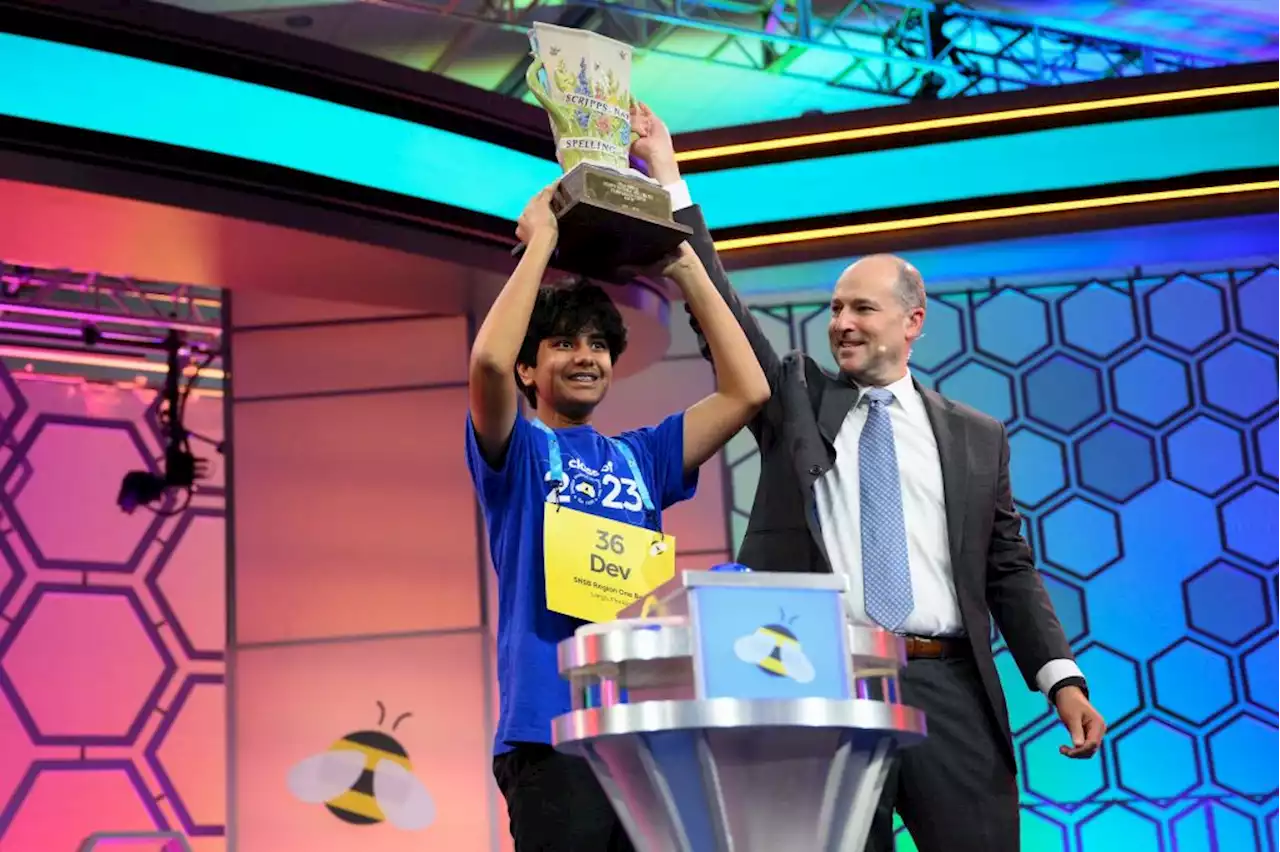 14-year-old Dev Shah wins Scripps National Spelling Bee with final word ‘psammophile’