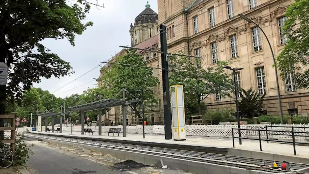 Straßenbahn-Verlängerung zur Turmstraße verzögert sich