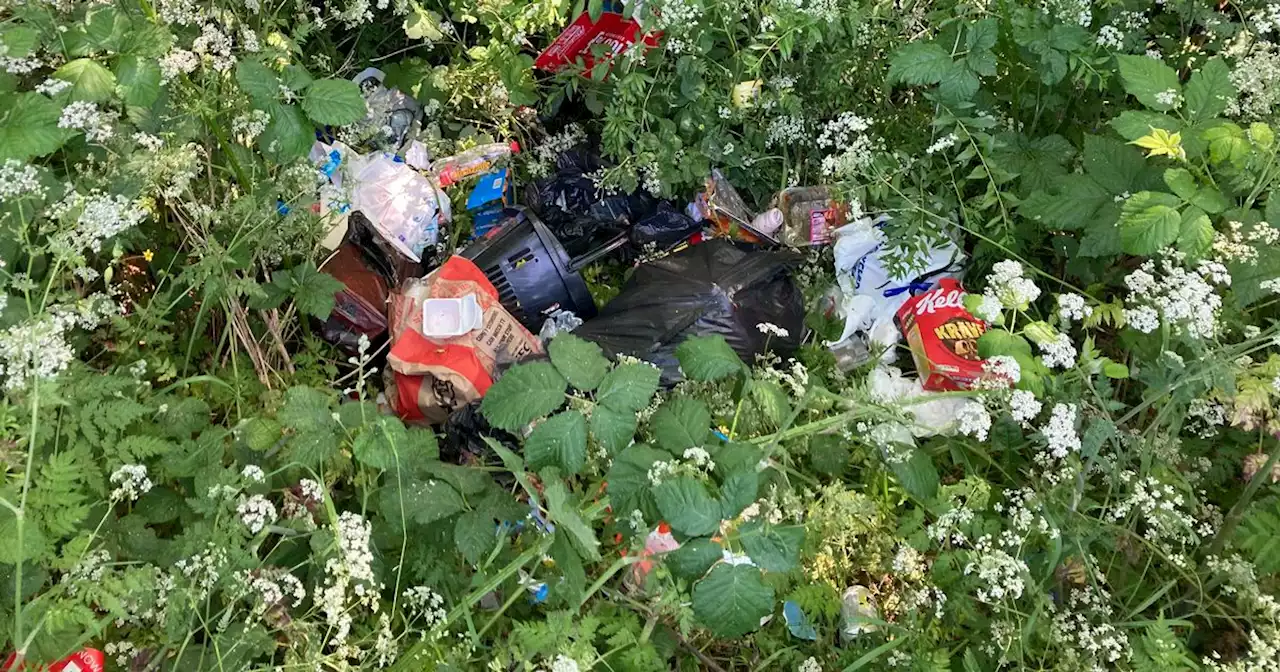 Land near leisure centre left a 'dump' after travellers leave