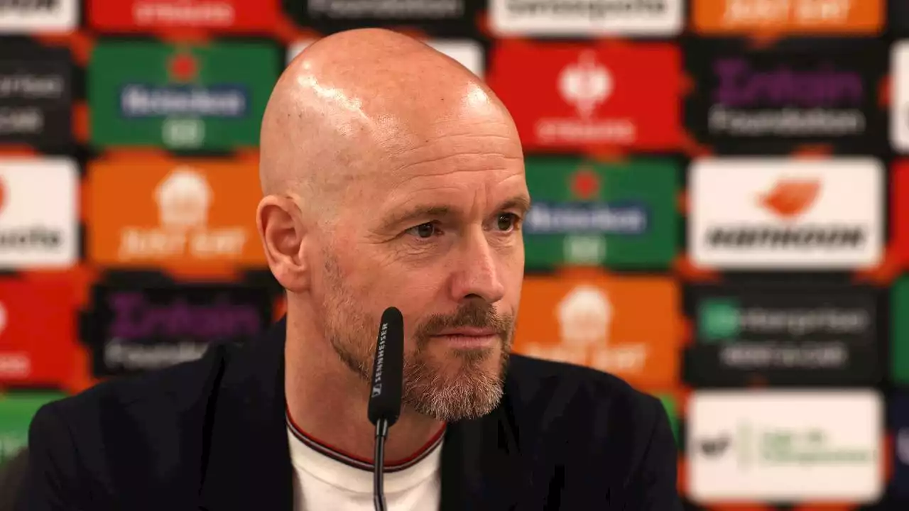 Ten Hag ziet FA Cup als kers op taart: 'Van goed seizoen naar heel goed seizoen'