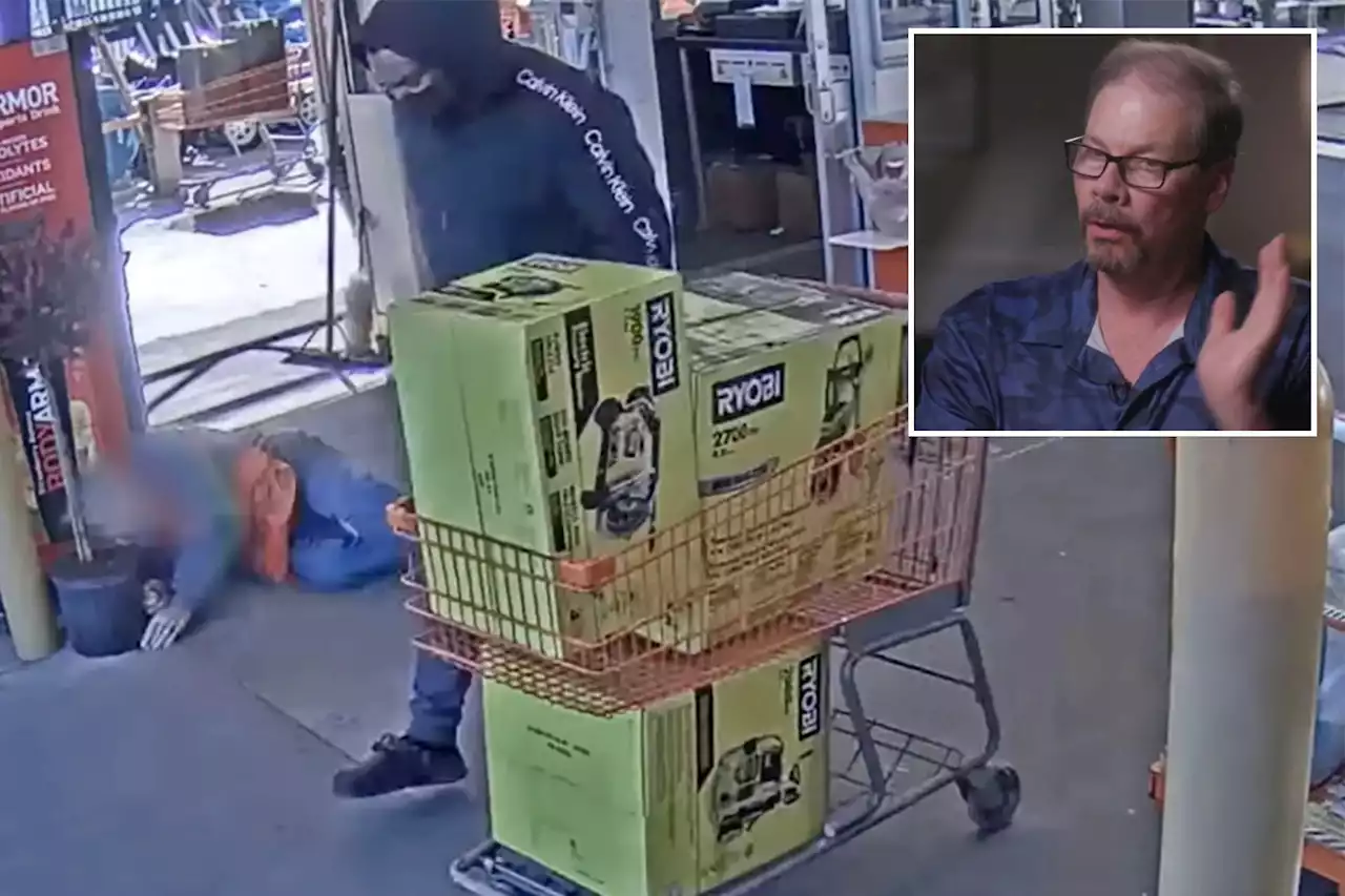 Son of Home Depot worker who was fatally pushed by shoplifter demands crackdown on organized retail crime