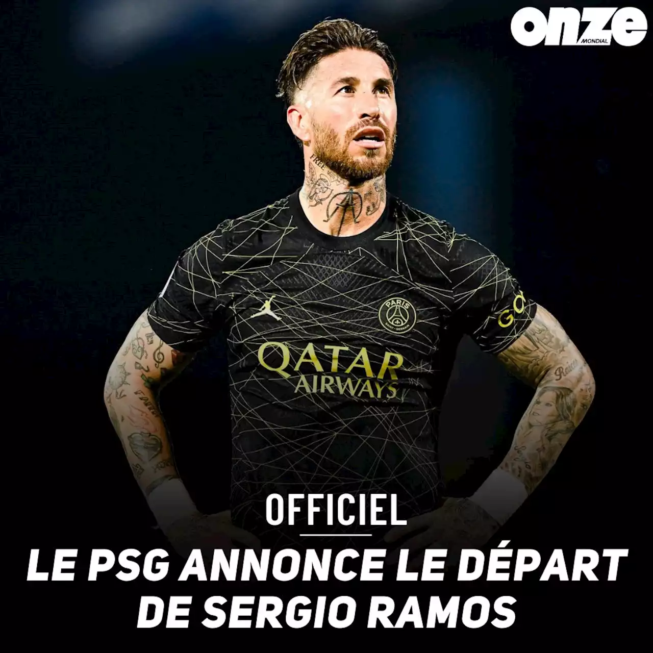 🚨 PSG : coup de tonnerre, le club annonce le départ de Sergio Ramos ! (Officiel)