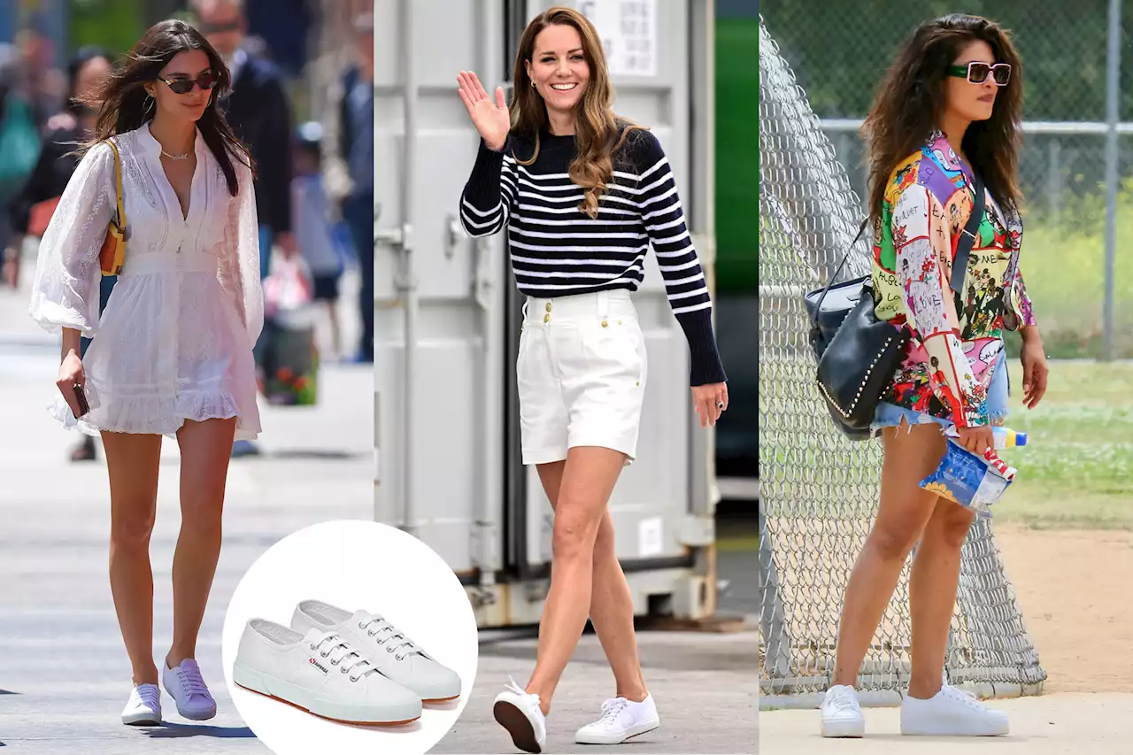 Celebrities and royals can’t get enough of Superga sneakers