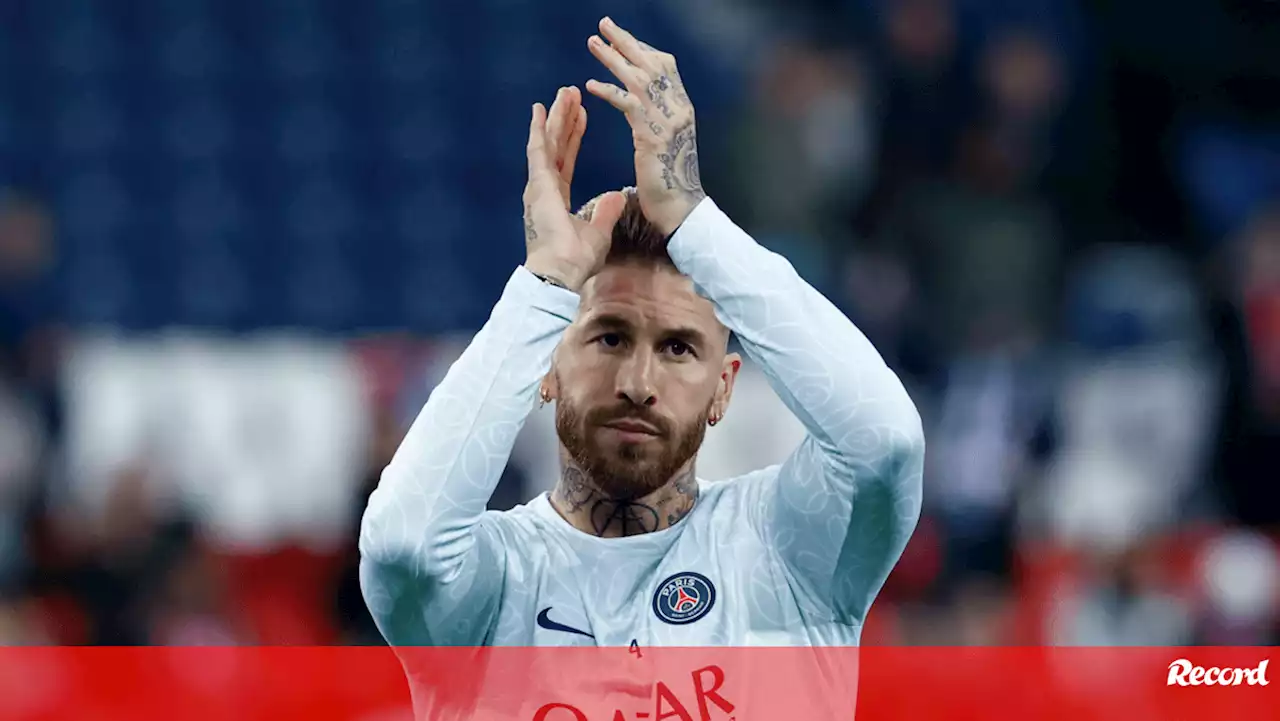 Sergio Ramos de saída do PSG