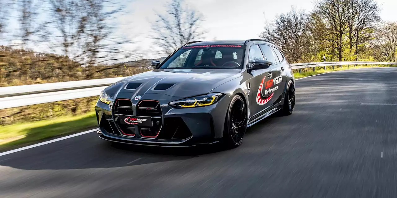 This BMW M3 Touring Was Given the CSL Treatment