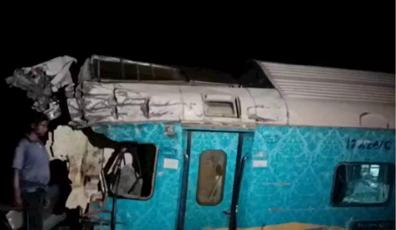 50 dead, 300 injured in train collision in eastern India: Reports - SABC News