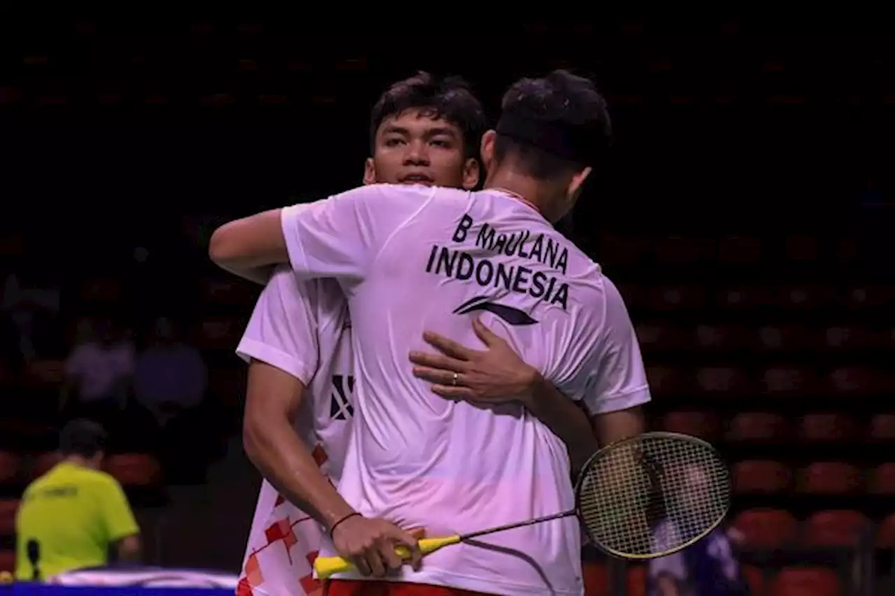 Hasil Perempat Final Thailand Open 2023: Bagas/Fikri Susul Marcus/Kevin