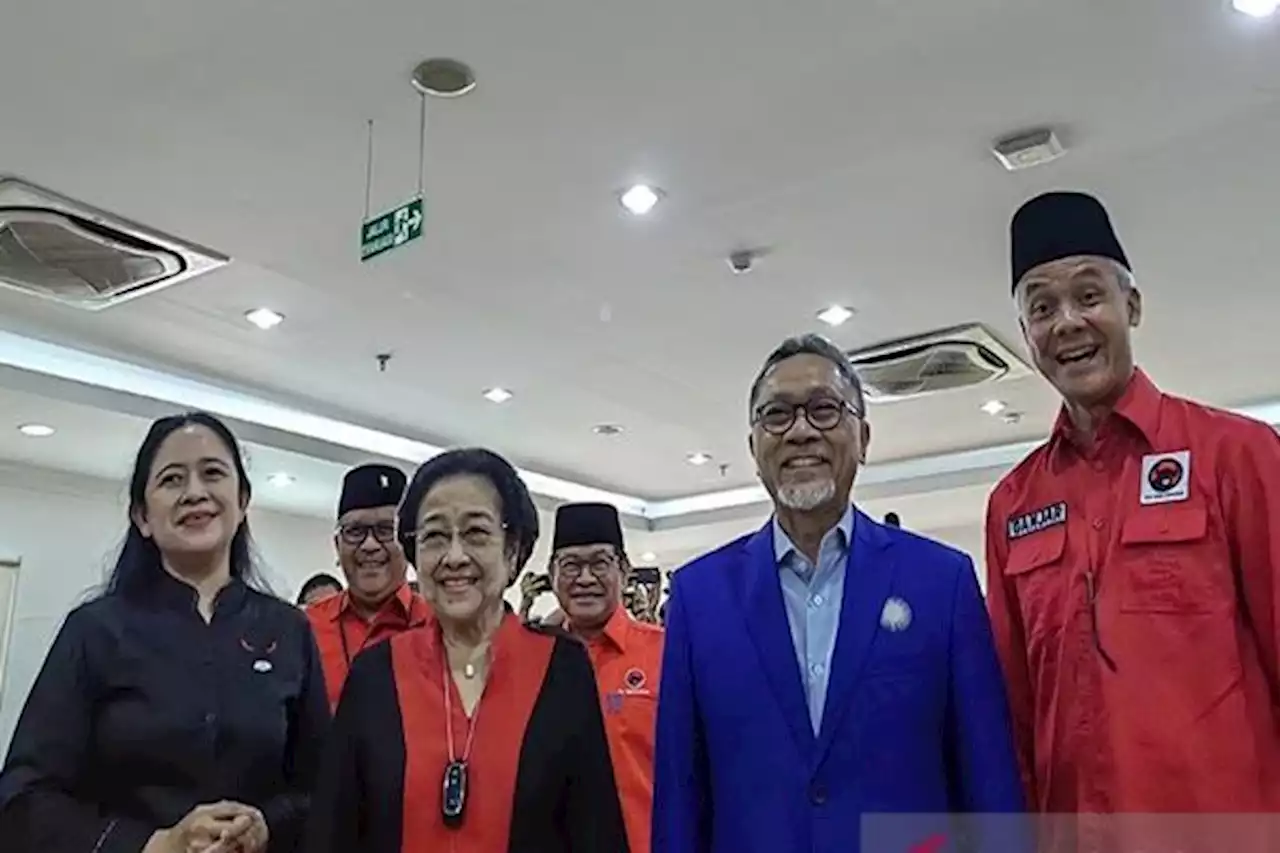 Sambangi Kantor PDIP untuk Jajaki Koalisi, Pengurus PAN Disambut Aneka Pujian