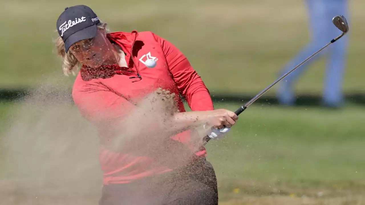 Golf: Caroline Hedwall leder Europatour-tävling på hemmaplan – efter läckert bunkerslag