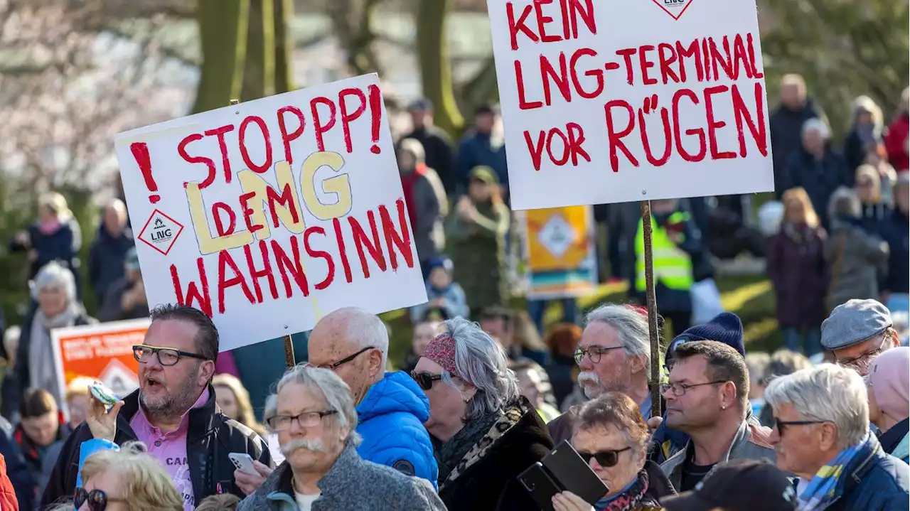 LNG-Terminal auf der Insel Rügen: Grüne erwägen Blockade im Bundestag