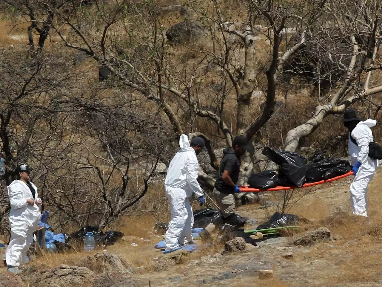 Authorities in western Mexico find dozens of bags with human remains