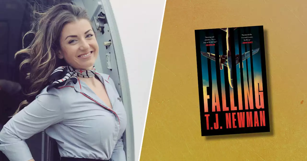 This author wrote debut during redeye flights while working as flight attendant