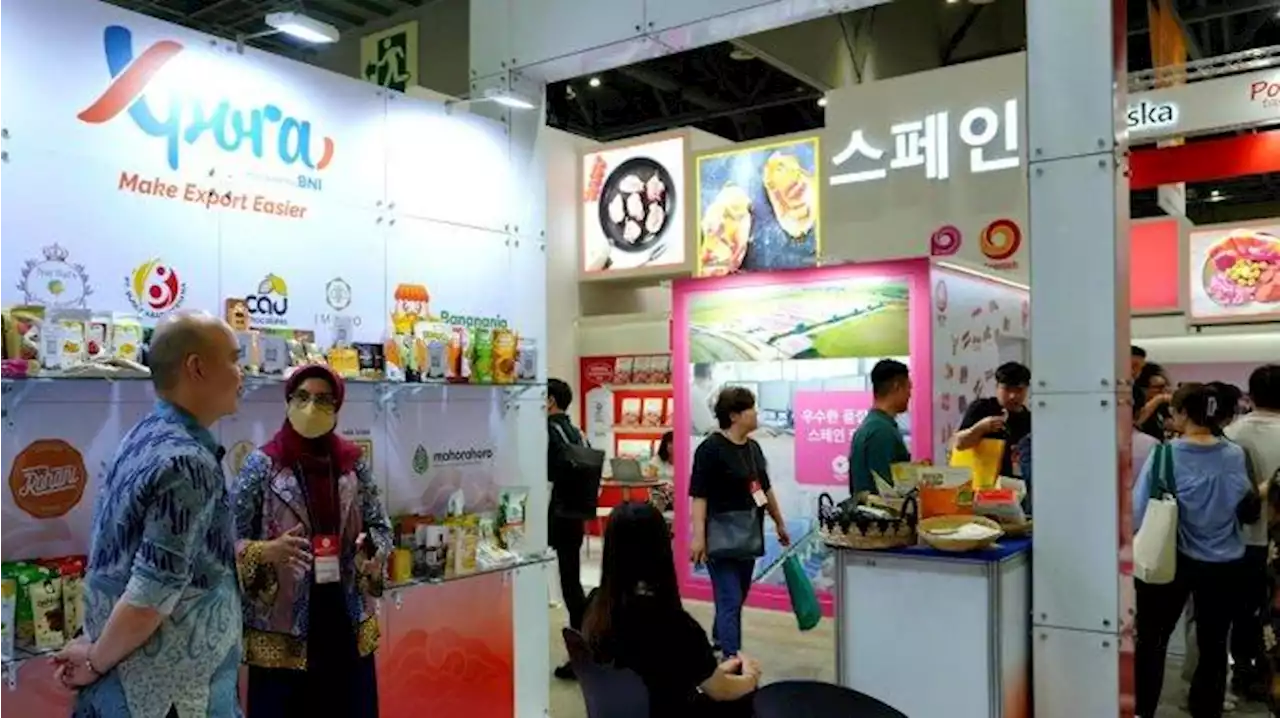 BNI Memberangkatkan 15 UMKM F&B Lokal ke Seoul Food & Hotel 2023 - Tribunnews.com