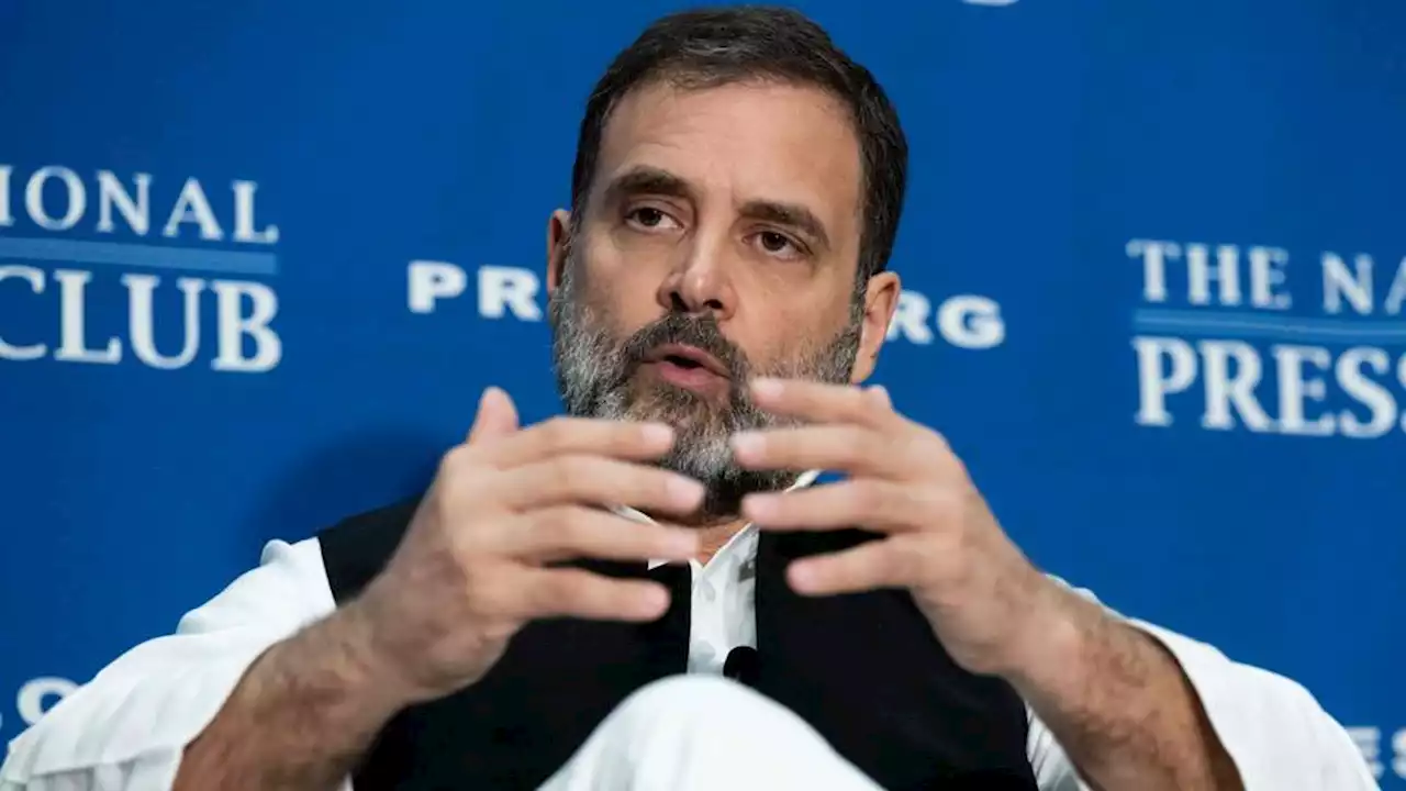 India's Rahul Gandhi on US visit says opposition can defeat Modi in 2024