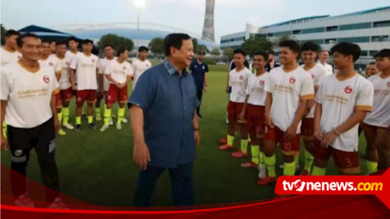 Kunjungi Latihan Garudayaksa-Persib di Aspire Academy Qatar, Kapten Persib U-17 Bertanya Ini Pada Prabowo Subianto