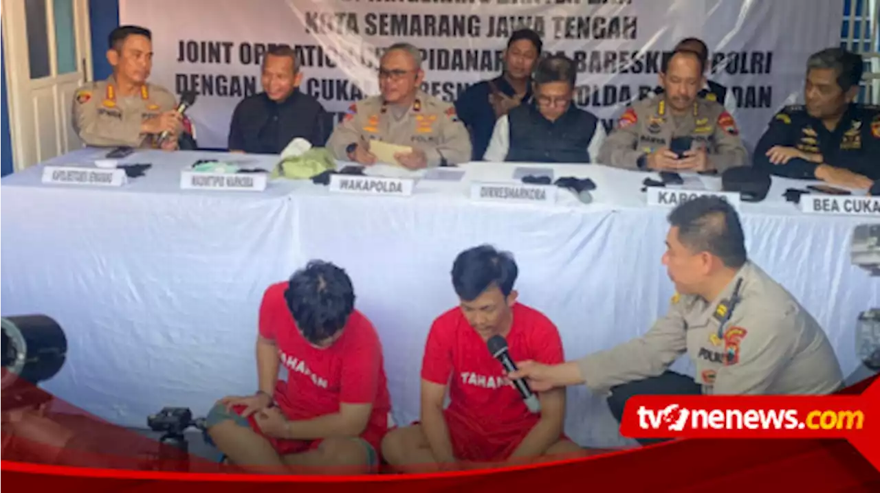 Polisi Gerebek Pabrik Pil Ekstasi di Semarang, Bandarnya Masih Buron