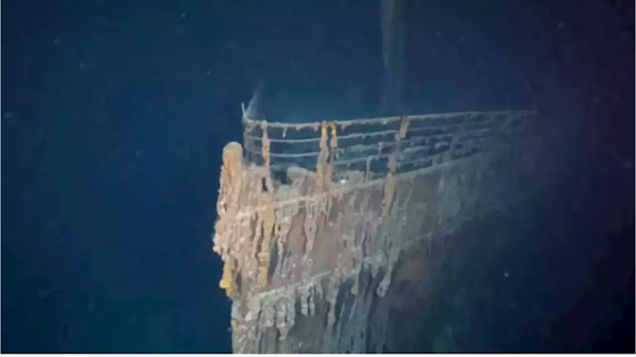 Kalung Emas Gigi Hiu Ditemukan di Bangkai Kapal Titanic