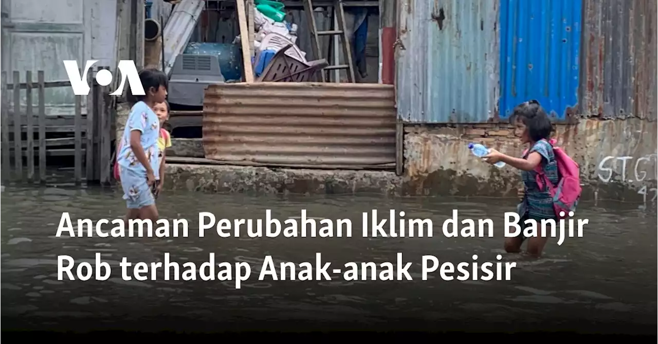 Ancaman Perubahan Iklim dan Banjir Rob terhadap Anak-anak Pesisir