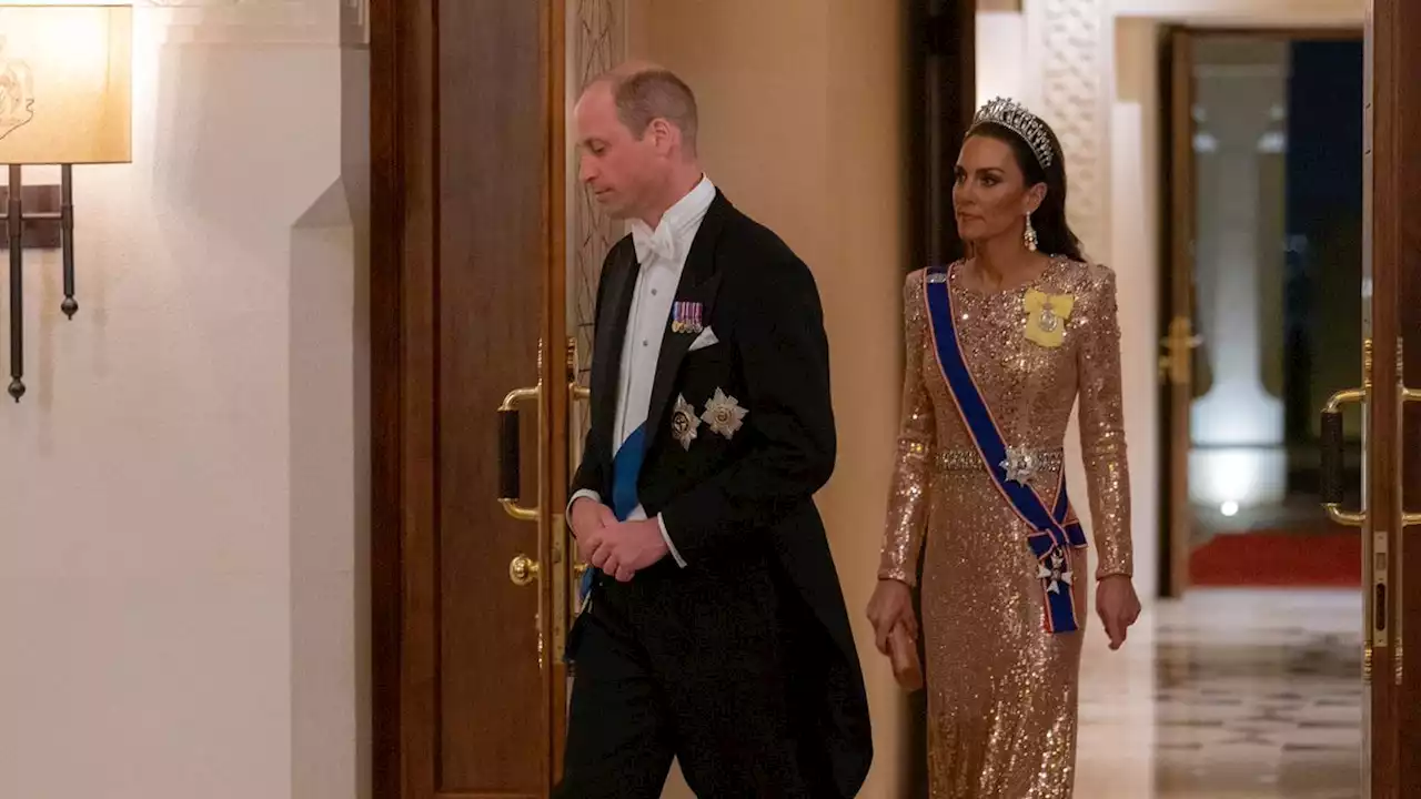 The Princess of Wales Dazzles in Jenny Packham and Queen Elizabeth II’s Earrings