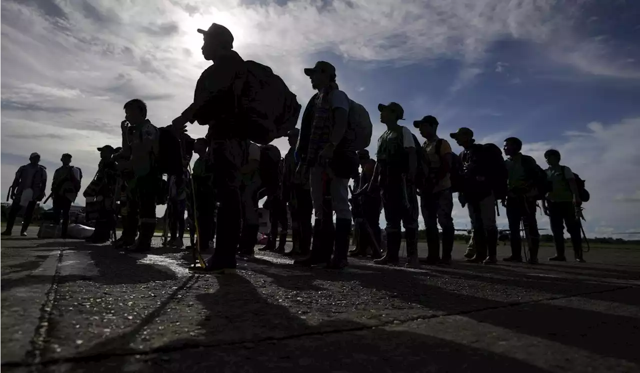 New footprints revive hope in Colombia of finding four children missing in jungle