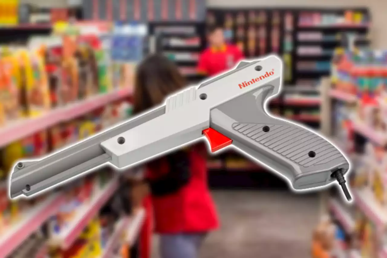 Una persona utilizó la pistola Zapper de Nintendo para robar más de 5 mil pesos en una tienda y terminar arrestado a los pocos minutos