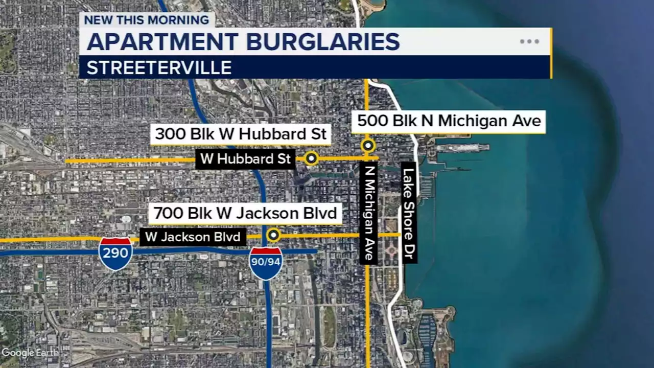 Chicago police warn of string of apartment burglaries in Streeterville, River North, West Loop