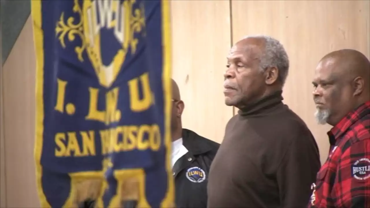 Actor and San Francisco native Danny Glover honored on Juneteenth by local union