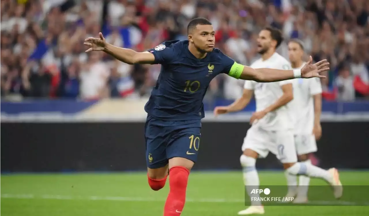 Mbappé guía el triunfo de Francia ante Grecia y encamina el 'boleto' para la Euro 2024