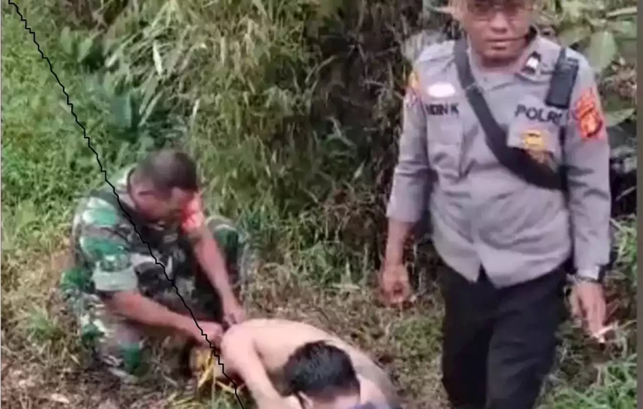 Seorang Pria Ditemukan di Hutan Kukar dalam Kondisi Telanjang dan Kaki Tangan Terikat