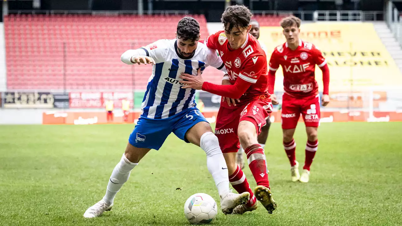 Hertha BSC: Vertragsverlängerung! Nader El-Jindaoui bleibt bei den Berlinern