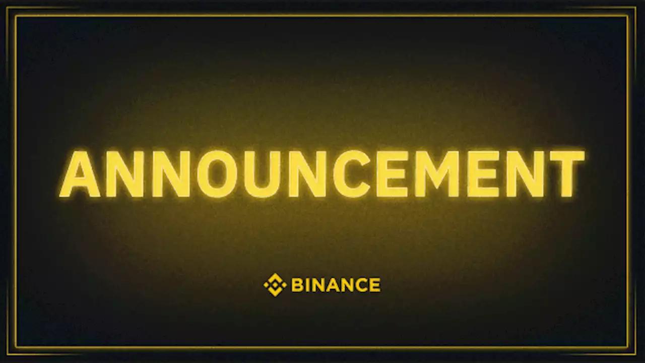 Binance Adds BTC/ARS, OP/TRY & PAXG/TRY Trading Pairs | Binance Support