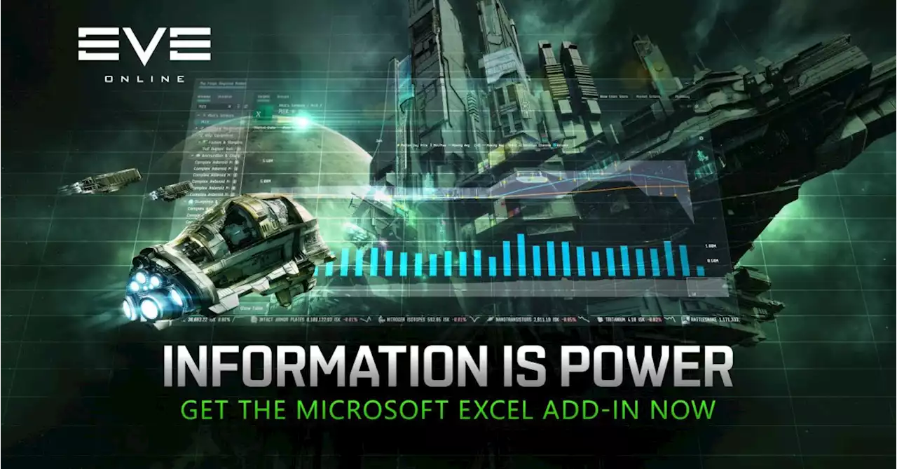 EVE Online Launches Microsoft Excel Add-In Today