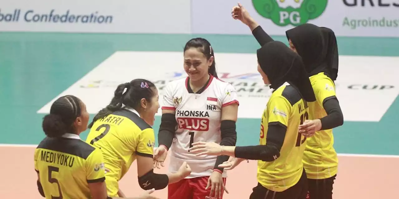 Hasil AVC Challenge Cup 2023: Libas Filipina, Indonesia Juara Grup A - Bola.net