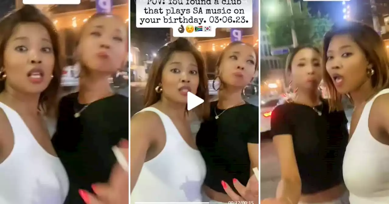 “Love it”: Mzansi woman in Korea finds lit club playing amapiano music, SA stans