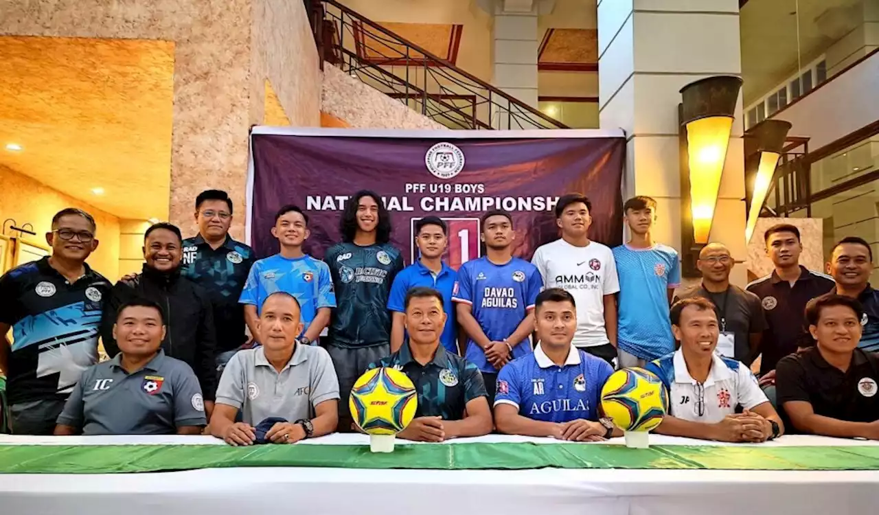 PFF U19 B boys national football tilt blasts off Wednesday in Cebu