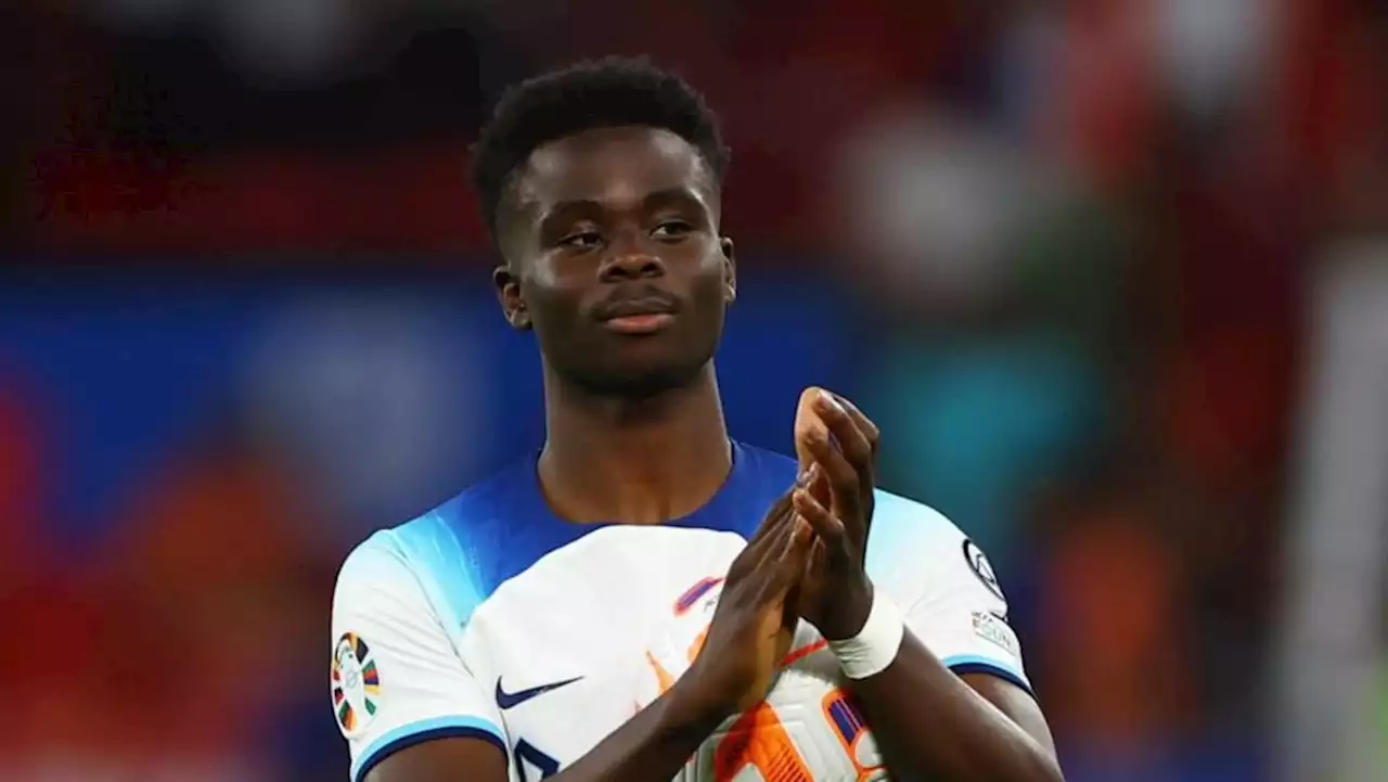 England's Southgate praises Saka and rest of forward line after rout