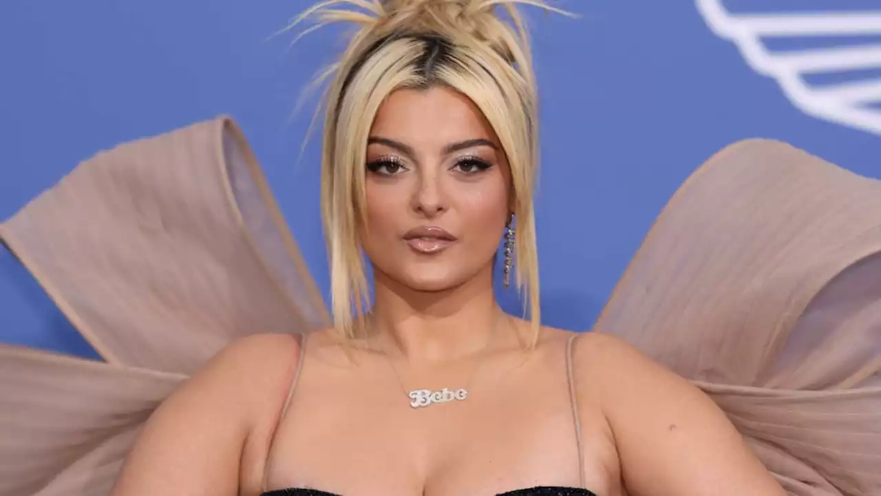 Singer Bebe Rexha says she's okay after being hit in the face on stage by thrown phone