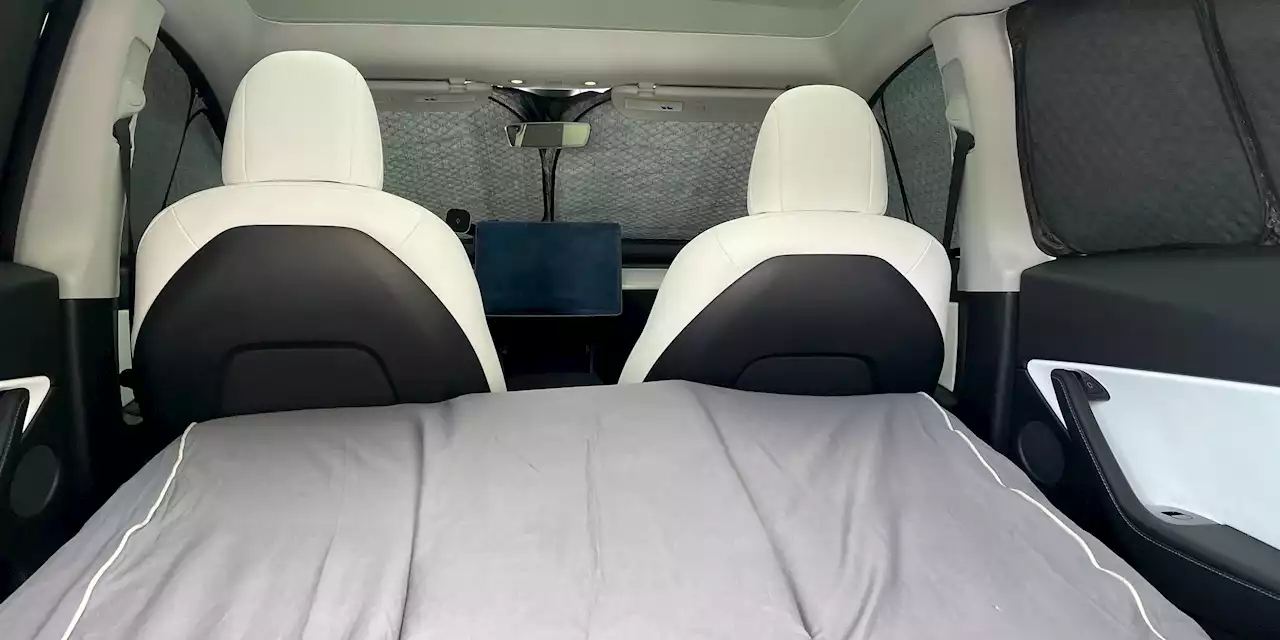 TESBEAUTY Mattress & Privacy Curtains for Tesla Model Y — CleanTechnica Tested - CleanTechnica