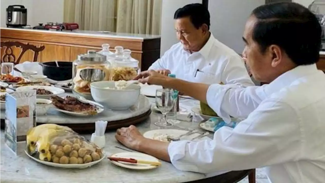 Jokowi Cerita Makan Bareng Prabowo di Bogor: Bahas Politik