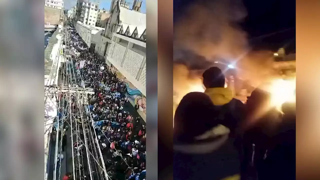 Liberan a detenidos durante protestas contra una reforma a la Constitución de Jujuy, Argentina