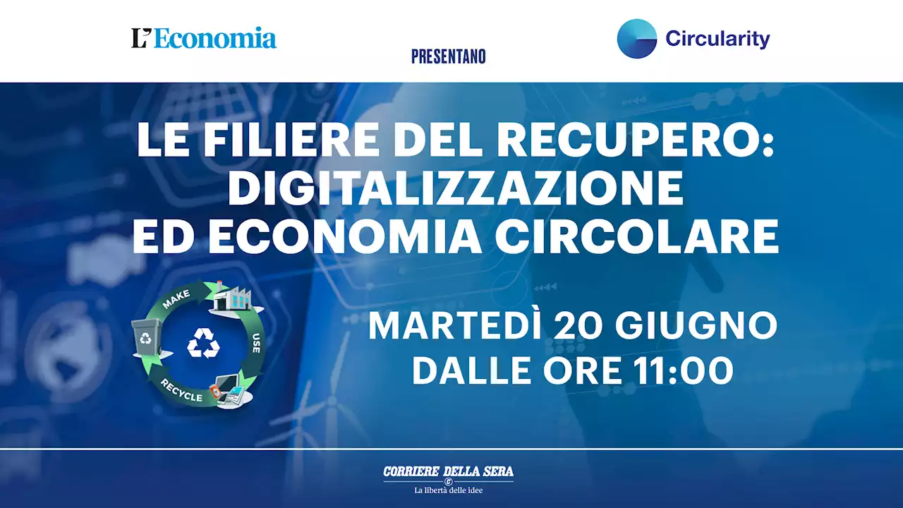 Le filiere del recupero: digitalizzazione ed economia circolare