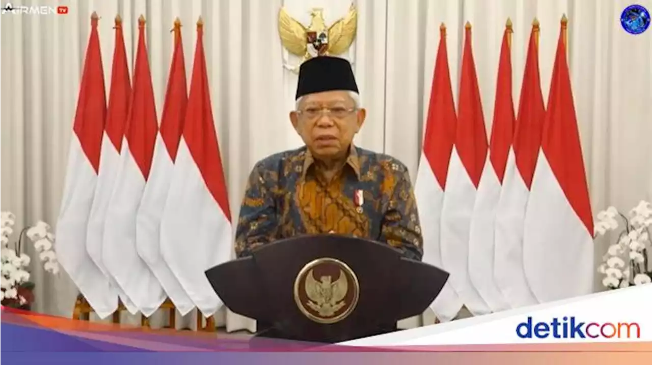 Wapres Ma'ruf Amin Buka Suara soal Usulan Libur Idul Adha 2 Hari