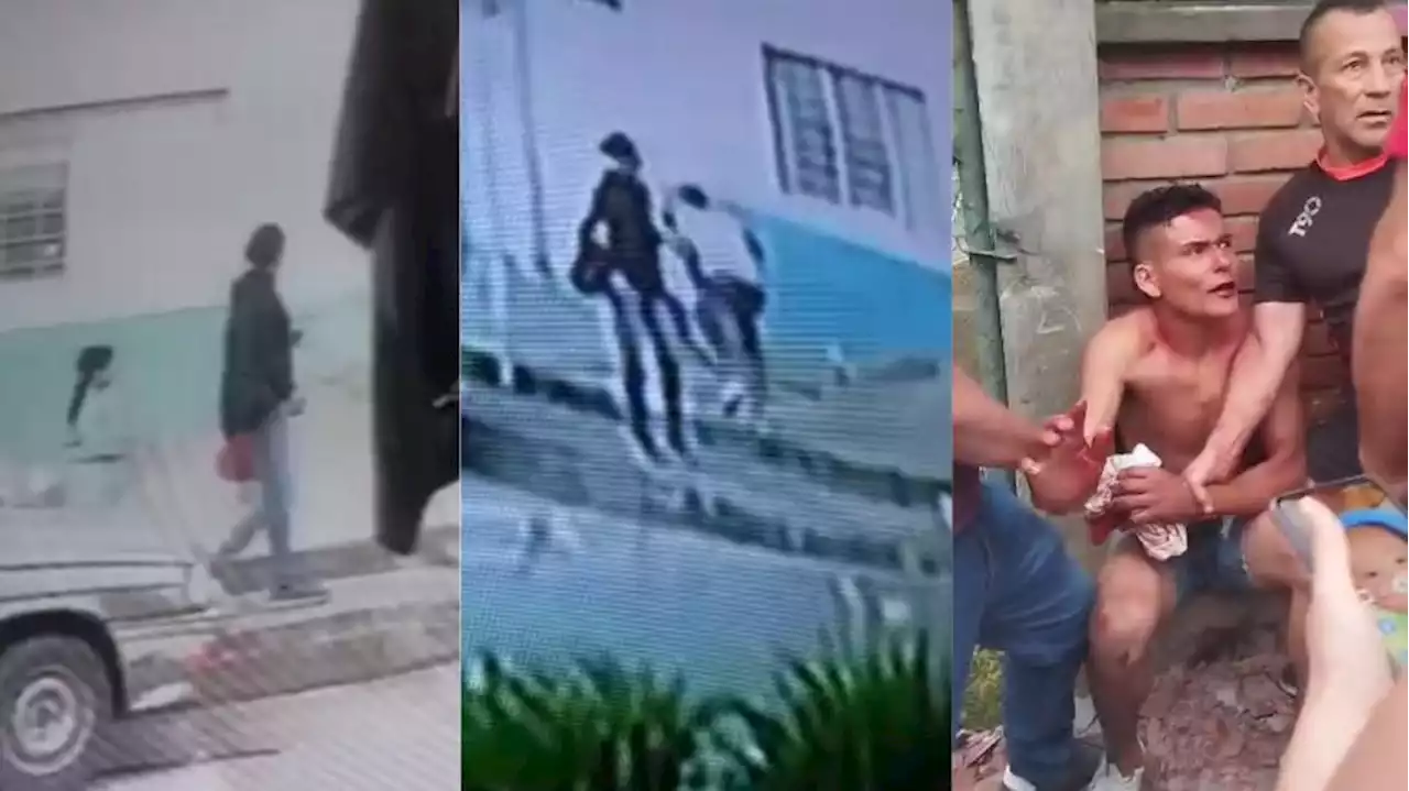 Impactante video: intentan secuestrar a una niña en plena calle y la comunidad lo evita