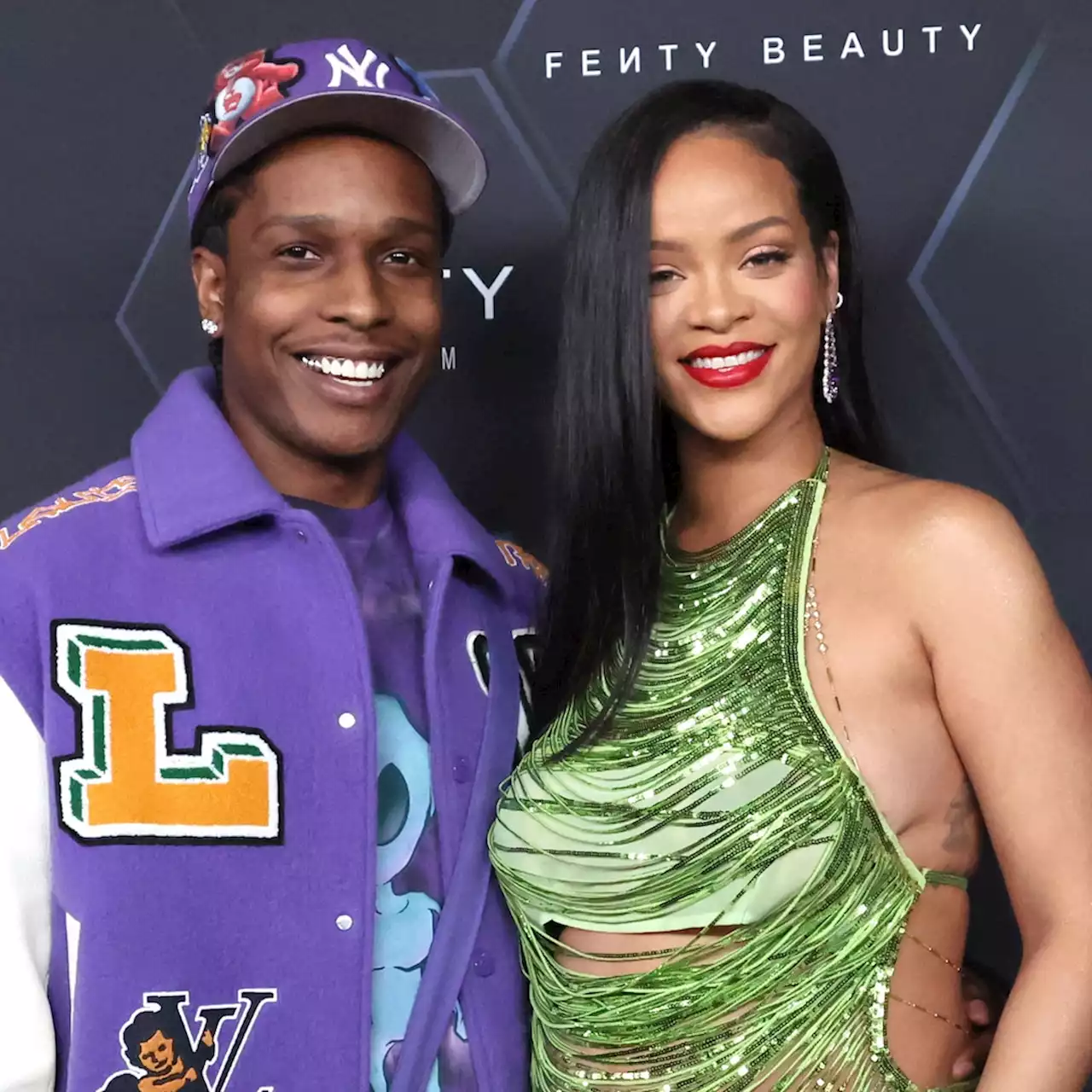 Rihanna Has Love on the Brain After A$AP Rocky Shares New Photos of Their Baby Boy RZA - E! Online