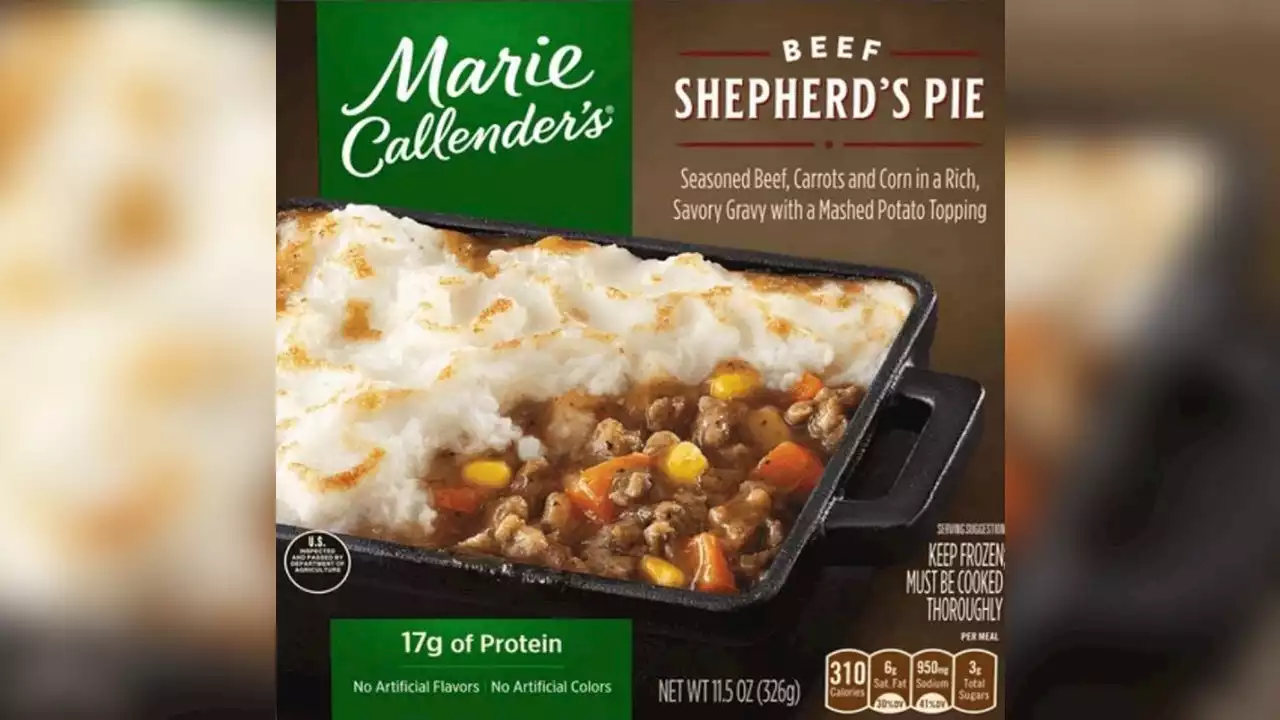 Marie Callender's shepherd's pies by Conagra Brands recalled over potential contamination